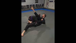 Side control escape sweep  replace guard and get on top bjj jiujitsu grappling [upl. by Novaj311]