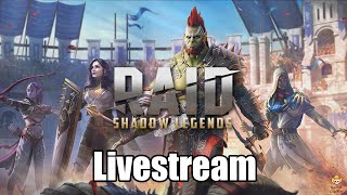 Raid Shadow Legends Livestream  The Waifu Hunts Continue [upl. by Ainessey]