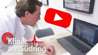 YouTuberin macht KlinikLivestream Hüfte kugelt aus  FreddyFreitag  Klinik am Südring  SAT1 TV [upl. by Candide]