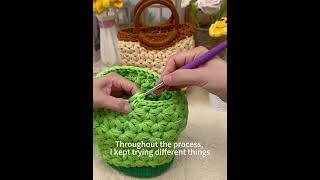 Fun and useful Christmas gifts crochet bagchristmas crochetbagHalloweengift handmade [upl. by Liesa116]