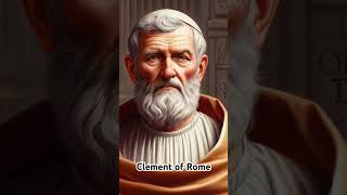 Clement of Rome Apostolic Father theology history christian apostolic [upl. by Ellinad81]