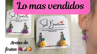 Como hacer Artes de frutas 2024 bisuteria diy jewellery hadmade love [upl. by Imit]