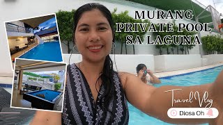 FUN TIME IN NATHANS PRIVATE POOL IN PANSOL CALAMBA LAGUNA [upl. by Nhguaved783]