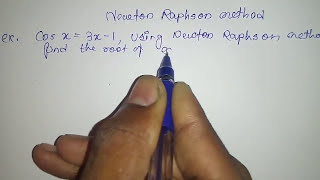 Newton Raphson method very important topic of maths 4 [upl. by Gerstein]