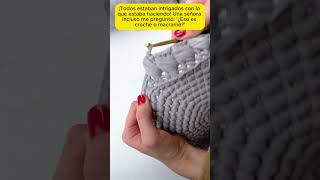 Como Tejer Crochet Paso A Paso En Español Para Principiantes  Crochet Para Principiantes Fácil bag [upl. by Adnohryt283]