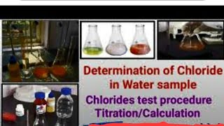 Determination of Chloride In In Water II BISHNUPRIYA MISHRA [upl. by Onateag]