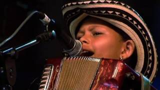 The First Female Accordion Player to Win the Vallenato Kings Festival [upl. by Korfonta]