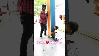 Father and Daughter ❤️watch till the End  Eena Meena teeka shorts ytshorts funny comedy song [upl. by Adnomar591]