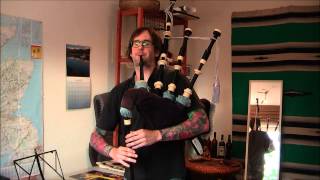 Loch Rannoch Revised Slow Air  Bagpipe  Dudelsack [upl. by Berkin]