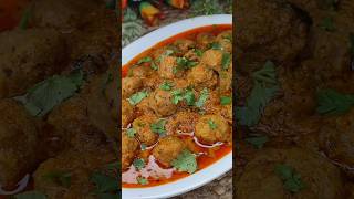 Soya Chunks Curry  High Protein Soya Recipe  recipe vegcurry shorts easyrecipe foodcooking [upl. by Gastineau]