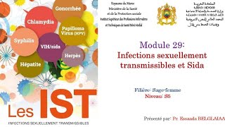 Cours « IST et SIDA »  Epidémiologie biologie et Prévention des IST Filière Sagefemme S5 [upl. by Ecadnac]