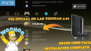 👉NUEVO FIX DE TIENDAS PS3 491 FIX 2023 😱 [upl. by Amory]