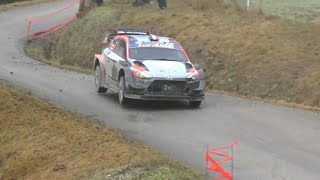 Test Rallye Monte Carlo 2021 PierreLouis Loubet Hyundai I20 WRC Max Attack [upl. by Anastasia]