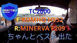 MINERVA F209でTC2000ベスト更新しました！ [upl. by Nyrhtakyram]