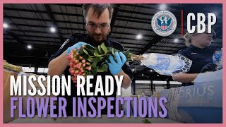 CBP Agriculture Specialist Inspect Flowers and More Preventing Unwanted Diseases and Pest  CBP [upl. by Fang288]