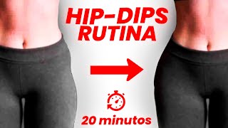 Rutina Anti HIP DIPS  Haz estos Ejercicios para evitar los HIP DIPS en tus piernas y glúteos [upl. by Meekah]