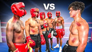 I Boxed 10 Mayweather Fighters Until I Got Knocked Out [upl. by Brennan603]