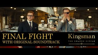 Kingsman The Golden Circle  Final Fight Scene with Kingsman Hoedown  Effects [upl. by Anya]