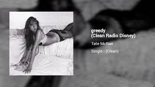 Tate McRae  greedy Clean Radio Disney [upl. by Vez]