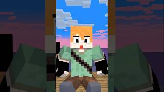 Cross the river challenge trending minecraft friendship minecraftanimation anime [upl. by Kotto747]