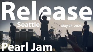 Release  Pearl Jam opens their first Seattle show with a classic [upl. by Yllil]