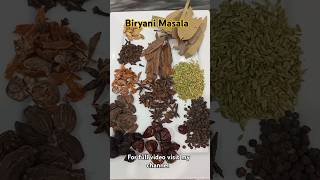 Biryani Masala recipe by Chef MFarooq For full recipe visit my channel [upl. by Erreip]