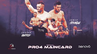 PRO 4 James Sprague vs Jayson Hopper at TYR Wodapalooza SoCal Malachi [upl. by Nilknarf]