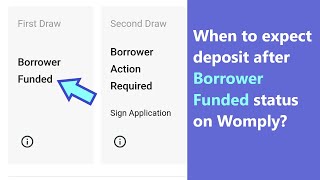 quotBorrower Fundedquot Womply  meaning of PPP status When will you get deposit funds from lender [upl. by Jaynes]