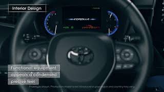 New Corolla design movie Sporty model [upl. by Enymsaj]