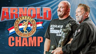 Mens Steinstossen Stone Throw  Event 4  Full Live Stream  2023 Arnold Strongman Classic [upl. by Aralc]