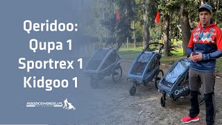 Porównanie modeli Qeridoo Qupa 1 Sportrex 1 Kidgoo 1 [upl. by Sheelah]