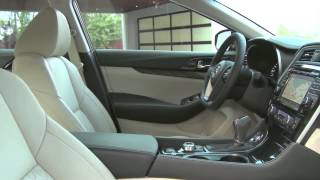 2016 Nissan Maxima Platinum Edition Interior Design  AutoMotoTV [upl. by Ikoek]