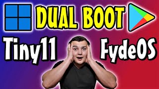 How to Dual Boot Tiny11 and FydeOS [upl. by Aiek]