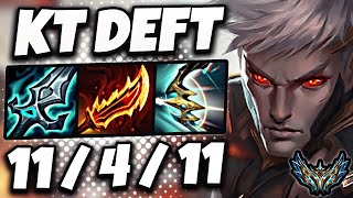 Varus vs Zeri ADC  KT Deft  Patch 149 Korea Challenger ✅ [upl. by Eisle429]