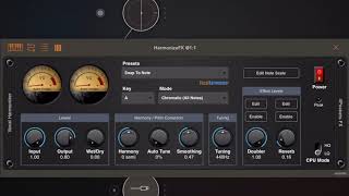 4Pockets Vocal HarmonizerSoloist AUv3 Plugin for iOS [upl. by Wharton401]