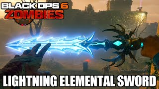 COD Black Ops 6 Zombies  How to Get Lightning Elemental Sword StagDeer in Citadelle Des Morts [upl. by Llecrup]