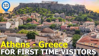 Where To Stay in Athens Greece  First Timers [upl. by Allicerp933]