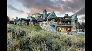 Majestic Mountain Estate in Park City Utah  Sothebys International Realty [upl. by Ced]