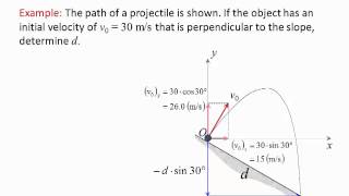 Dynamics Lecture 07 Particle kinematics Motion of a projectile [upl. by Isidore474]