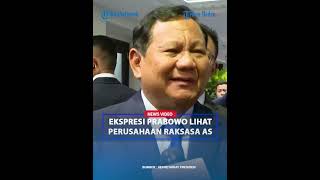 EKSPRESI PRABOWO Bertemu Perusahaan Raksasa AS Bakal Kerja Sama❓ [upl. by Diarmid]