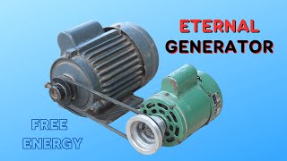 I turn car dynamo into a eternal generator  Electronic ideas [upl. by Hamford]