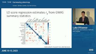 E04 1  Pleiotropic associations methods and insights [upl. by Parhe]