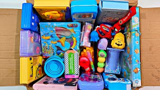 Box Full of Cute Stationery amp Gadgets Items Pencil Case Pen Sharpener Eraser Highlighter Kit [upl. by Allemap993]