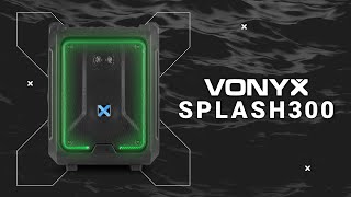 VONYX SPLASH300 Weatherproof Portable Sound System [upl. by Ezaria906]