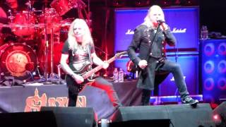 SAXON Battering Ram World Tour Berlin 111215  Crusader [upl. by Adelice]