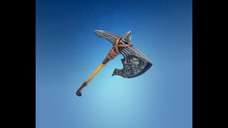 Forebearer new pickaxe sounds Fortnite New pickaxe sound effect so epic OMG Ninja and myth loves it [upl. by Rolandson]