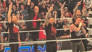 What happened between Roman Reigns Paul Heyman amp CM punk after WWE SMACKDOWN went off air [upl. by Trauts]