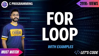 For loop in C Programming with examples [upl. by Tarryn]