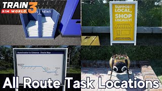 All Route Task Locations  Glossop Line  Train Sim World 3 [upl. by Valdemar]