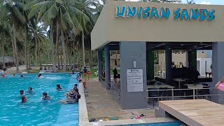 UNISAN SANDS white sand beach resorts [upl. by Llekcir]